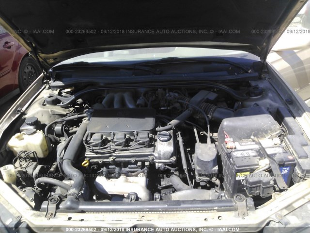 2T1CF22P2YC389839 - 2000 TOYOTA CAMRY SOLARA SE/SLE ოქროსფერი ფოტო 10