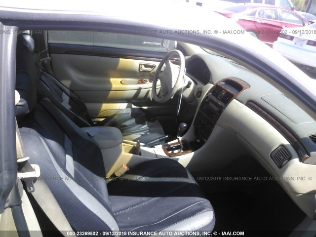 2T1CF22P2YC389839 - 2000 TOYOTA CAMRY SOLARA SE/SLE ოქროსფერი ფოტო 5