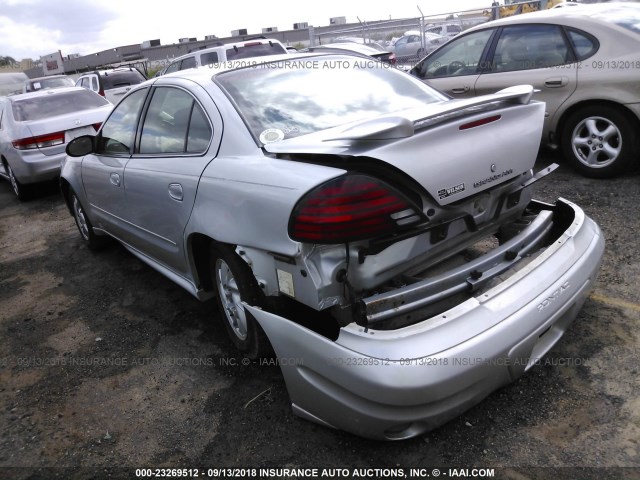 1G2NF52E84M533646 - 2004 PONTIAC GRAND AM SE1 SILVER photo 3