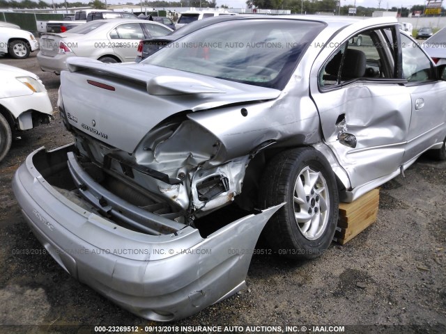 1G2NF52E84M533646 - 2004 PONTIAC GRAND AM SE1 SILVER photo 6