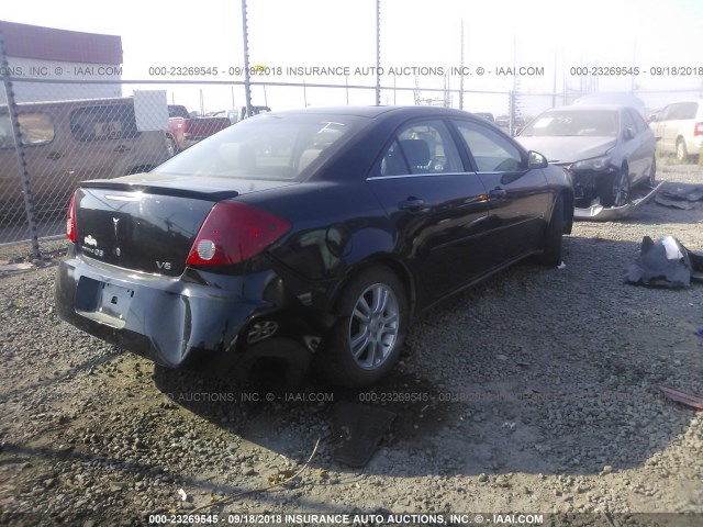 1G2ZG558464181401 - 2006 PONTIAC G6 SE1 BLACK photo 4