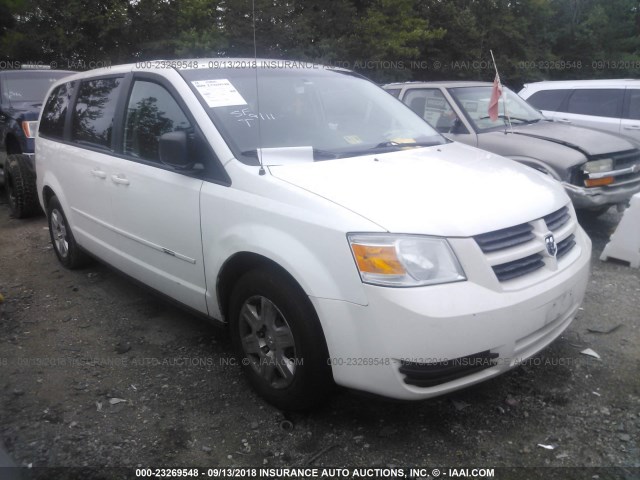 2D8HN44E69R658783 - 2009 DODGE GRAND CARAVAN SE WHITE photo 1