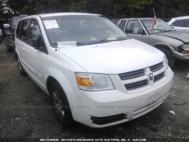 2D8HN44E69R658783 - 2009 DODGE GRAND CARAVAN SE WHITE photo 6