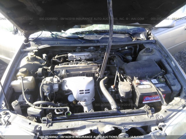JT2BG22K4W0127091 - 1998 TOYOTA CAMRY CE/LE/XLE 银色 照片 10