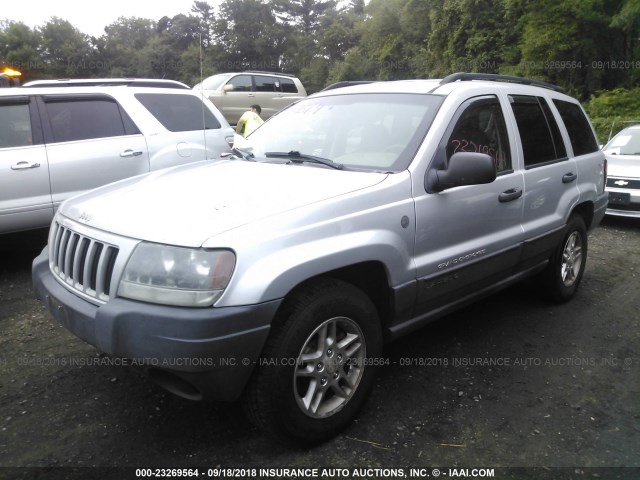 1J4GW48S84C361274 - 2004 JEEP GRAND CHEROKEE LAREDO/COLUMBIA/FREEDOM 银色 照片 2
