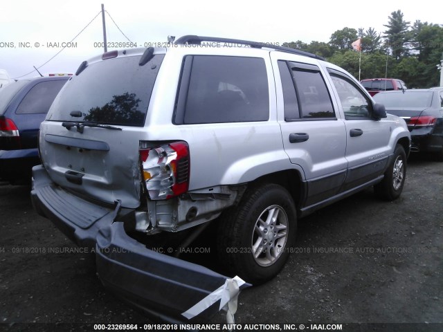 1J4GW48S84C361274 - 2004 JEEP GRAND CHEROKEE LAREDO/COLUMBIA/FREEDOM 银色 照片 4