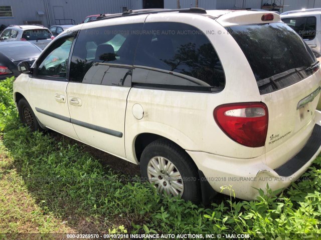 1C4GP45R95B102112 - 2005 CHRYSLER TOWN & COUNTRY  WHITE photo 3