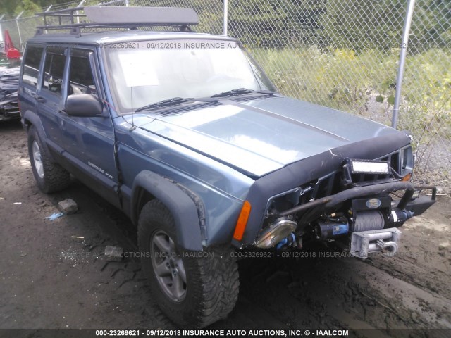 1J4FF68S6XL671449 - 1999 JEEP CHEROKEE SPORT/CLASSIC ლურჯი ფოტო 1