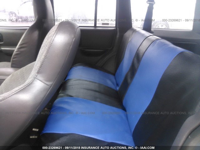 1J4FF68S6XL671449 - 1999 JEEP CHEROKEE SPORT/CLASSIC ლურჯი ფოტო 8