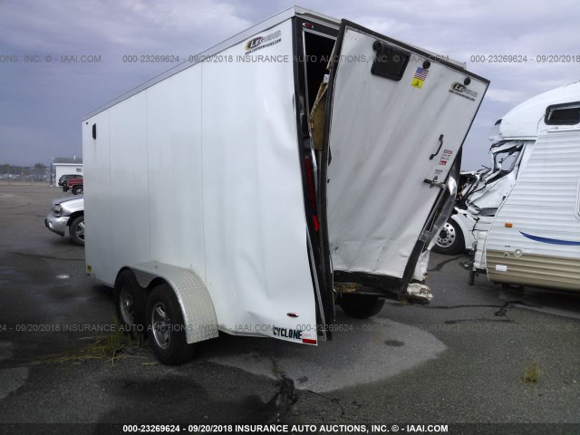 1L9BE1726H1317238 - 2017 BECK TRAILER  WHITE photo 3