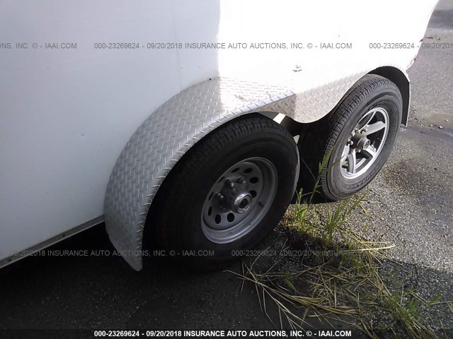 1L9BE1726H1317238 - 2017 BECK TRAILER  WHITE photo 9