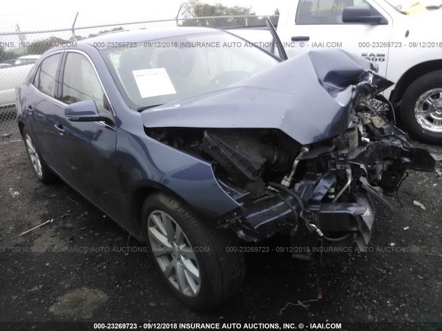 1G11G5SX0DF204655 - 2013 CHEVROLET MALIBU 3LT 蓝色 照片 1