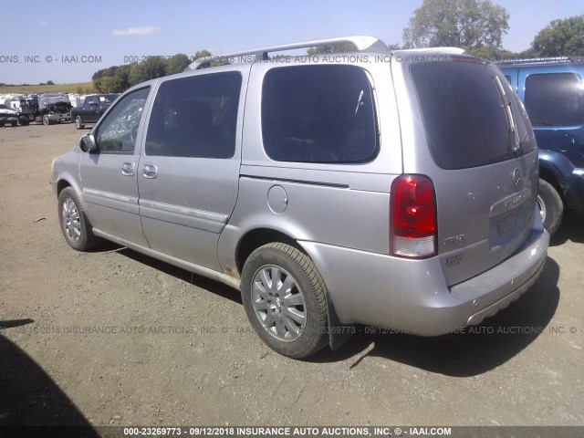 5GADV33L96D162464 - 2006 BUICK TERRAZA CXL SILVER photo 3