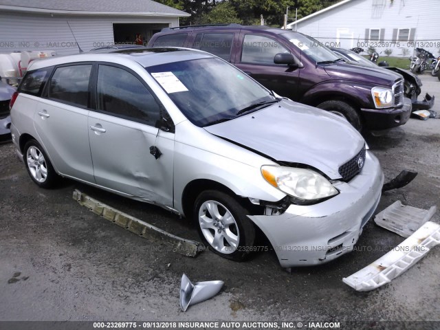 2T1KR32E33C139915 - 2003 TOYOTA COROLLA MATRIX XR SILVER photo 1