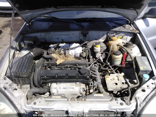 KLATA52602B702620 - 2002 DAEWOO LANOS S Plata foto 10