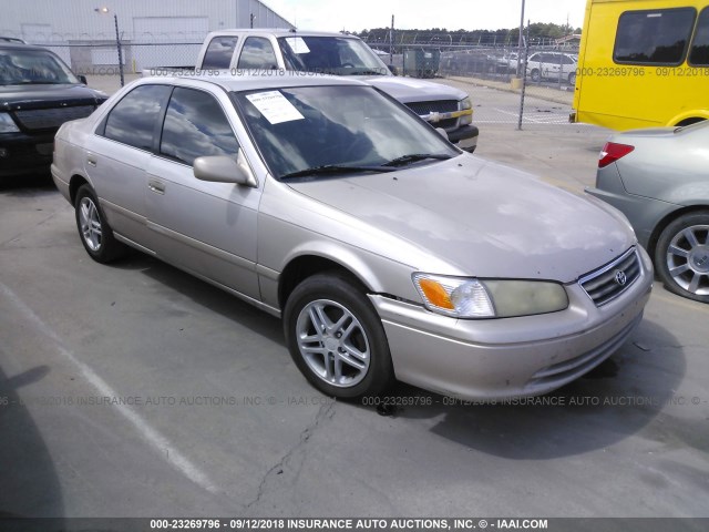 4T1BF22K41U131360 - 2001 TOYOTA CAMRY LE/XLE BEIGE photo 1