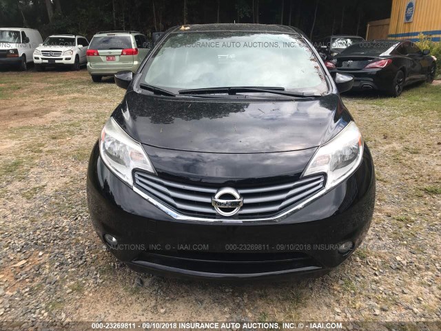 3N1CE2CP4FL447013 - 2015 NISSAN VERSA NOTE BLACK photo 6