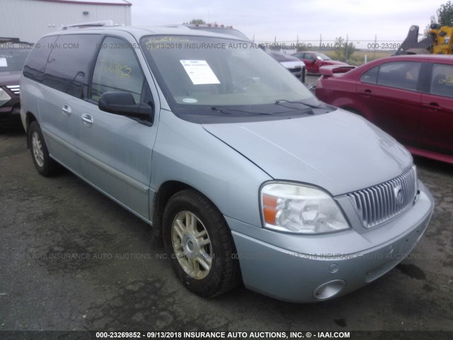 2MRDA22206BJ01228 - 2006 MERCURY MONTEREY LUXURY Light Blue photo 1