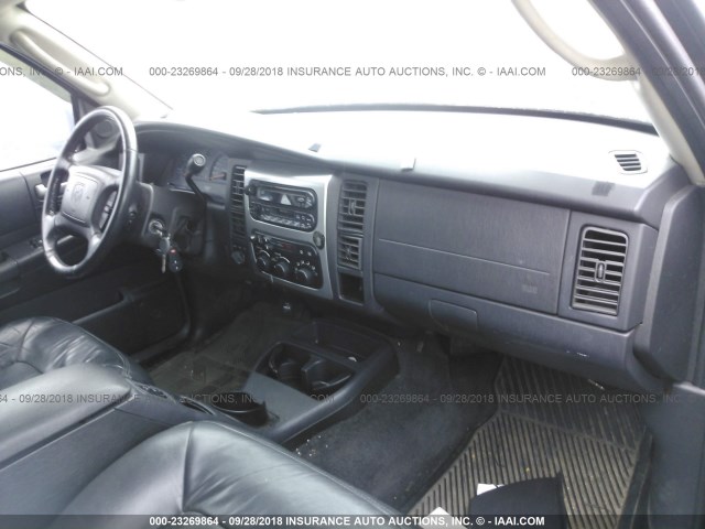 1D4HS58N03F517930 - 2003 DODGE DURANGO SLT PLUS BLACK photo 5