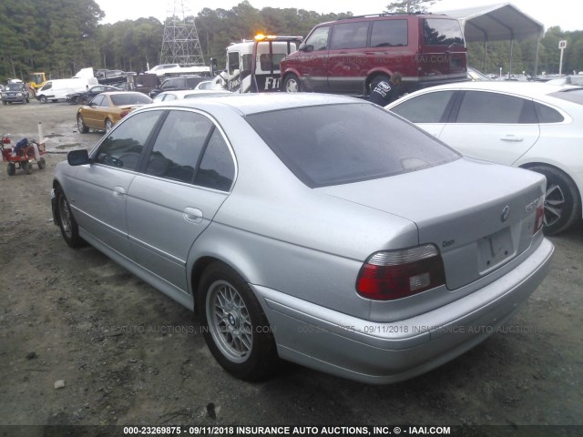 WBADT43421GX24180 - 2001 BMW 525 I AUTOMATIC SILVER photo 3