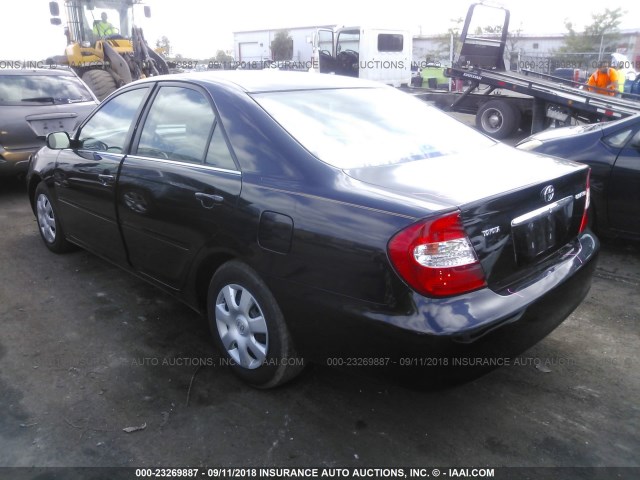 4T1BE32K03U243083 - 2003 TOYOTA CAMRY LE/XLE/SE Қара фото 3
