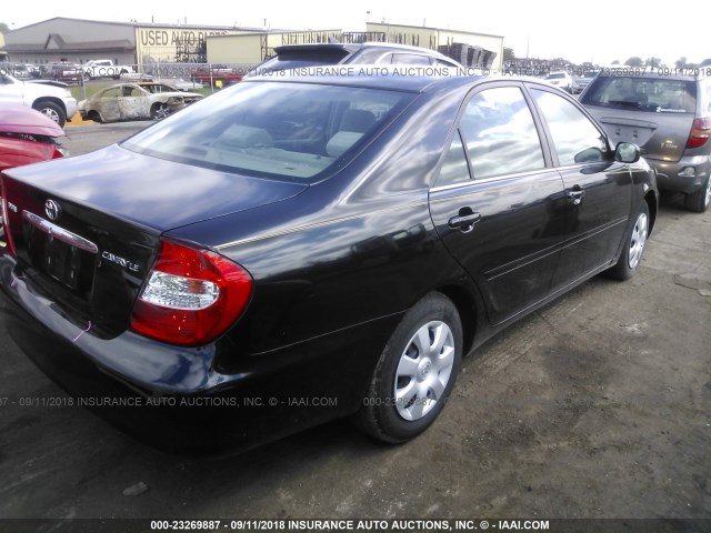 4T1BE32K03U243083 - 2003 TOYOTA CAMRY LE/XLE/SE Қара фото 4