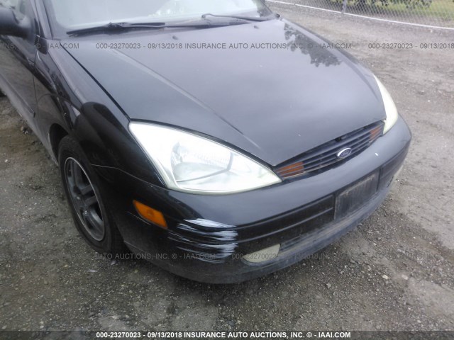 1FAFP34301W253982 - 2001 FORD FOCUS SE/SE SPORT BLACK photo 6