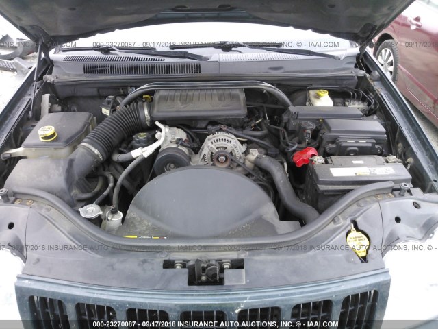 1J8GR48K46C174610 - 2006 JEEP GRAND CHEROKEE LAREDO/COLUMBIA/FREEDOM 绿色 照片 10