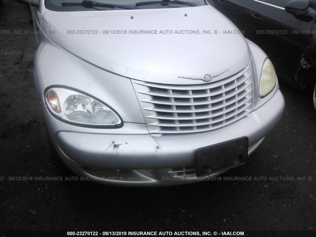 3C3AY55EX5T302084 - 2005 CHRYSLER PT CRUISER TOURING SILVER photo 6