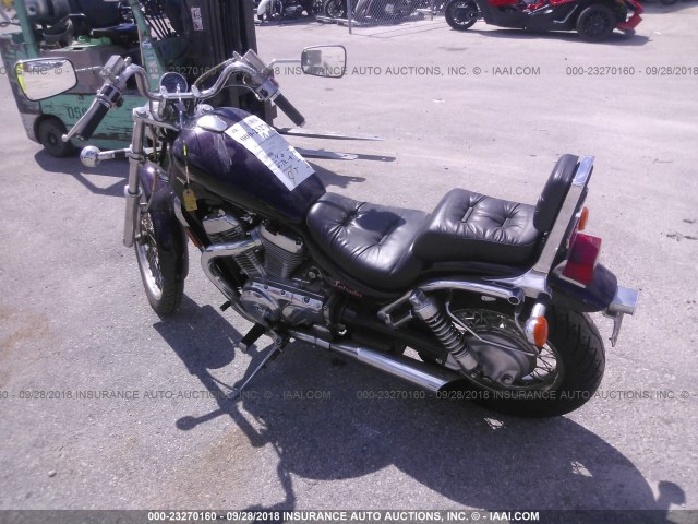 JS1VR51A1K2100030 - 1989 SUZUKI VS750 GLP PURPLE photo 3