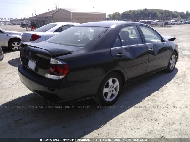4T1BE32K75U046298 - 2005 TOYOTA CAMRY LE/XLE/SE Қара фото 4