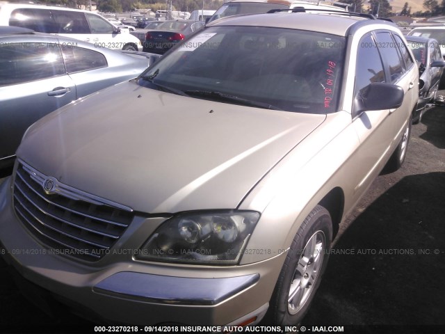 2A4GM68416R902078 - 2006 CHRYSLER PACIFICA TOURING TAN photo 2