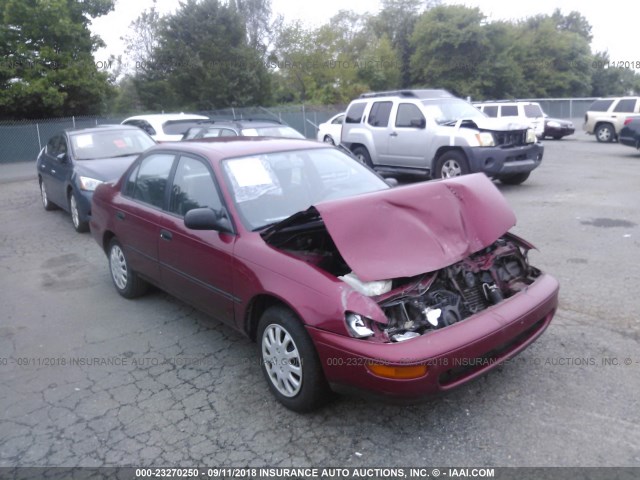 1NXAE09B9RZ200788 - 1994 TOYOTA COROLLA LE/DX BURGUNDY photo 1