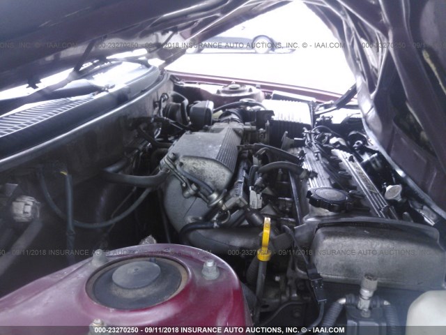 1NXAE09B9RZ200788 - 1994 TOYOTA COROLLA LE/DX 勃艮第红 照片 10