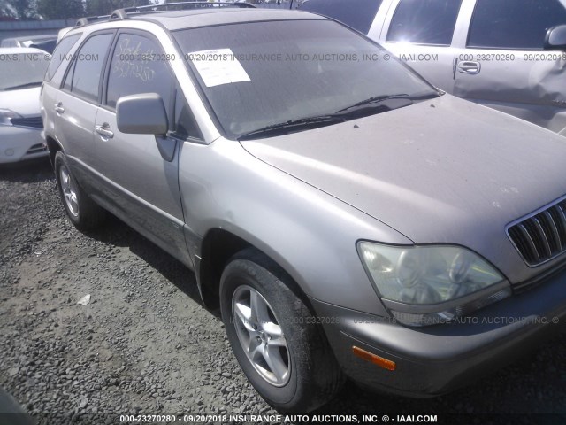 JTJHF10U510183632 - 2001 LEXUS RX 300 GOLD photo 1