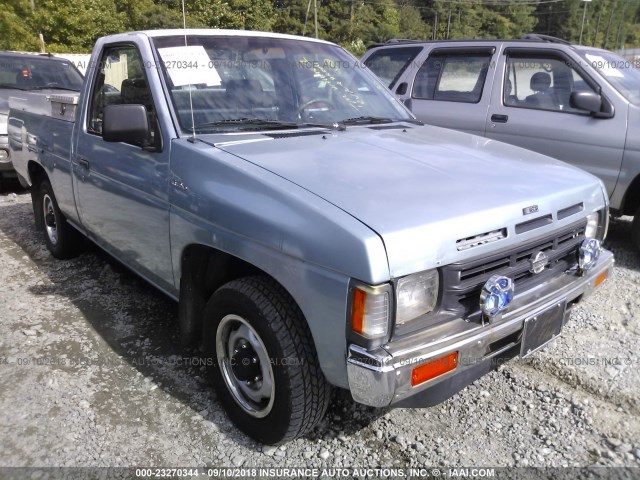 1N6SD11S5MC397130 - 1991 NISSAN TRUCK SHORT WHEELBASE BLUE photo 1