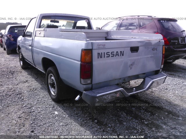 1N6SD11S5MC397130 - 1991 NISSAN TRUCK SHORT WHEELBASE BLUE photo 3