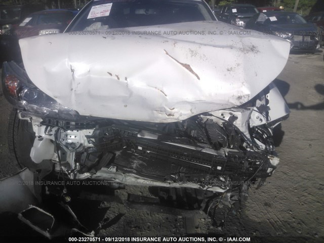 1HGCR6F57FA012806 - 2015 HONDA ACCORD HYBRID/EXL WHITE photo 6