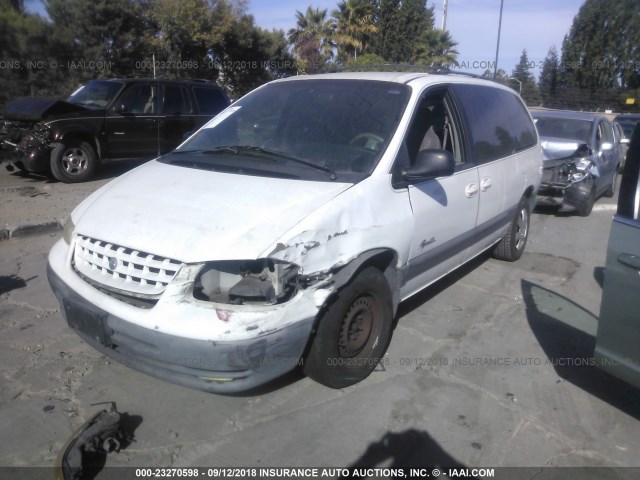 2P4GP44R7XR275791 - 1999 PLYMOUTH GRAND VOYAGER SE/EXPRESSO WHITE photo 2