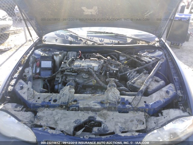 2G1WW12E549284897 - 2004 CHEVROLET MONTE CARLO LS ლურჯი ფოტო 10