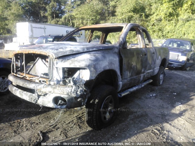 3D7KU28DX4G174309 - 2004 DODGE RAM 2500 ST/SLT 黑色 照片 2
