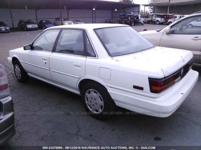 4T1SV21E1MU331504 - 1991 TOYOTA CAMRY DLX WHITE photo 3