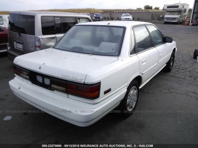 4T1SV21E1MU331504 - 1991 TOYOTA CAMRY DLX WHITE photo 4