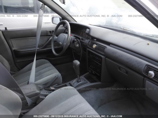 4T1SV21E1MU331504 - 1991 TOYOTA CAMRY DLX WHITE photo 5