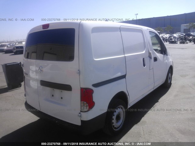 3N6CM0KN4FK707157 - 2015 NISSAN NV200 2.5S/2.5SV WHITE photo 4