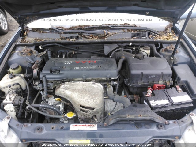 4T1BE32K53U694624 - 2003 TOYOTA CAMRY LE/XLE/SE Mavi foto 10