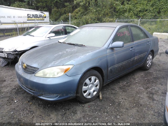 4T1BE32K53U694624 - 2003 TOYOTA CAMRY LE/XLE/SE Mavi foto 2