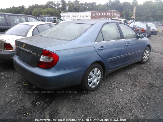 4T1BE32K53U694624 - 2003 TOYOTA CAMRY LE/XLE/SE Mavi foto 4