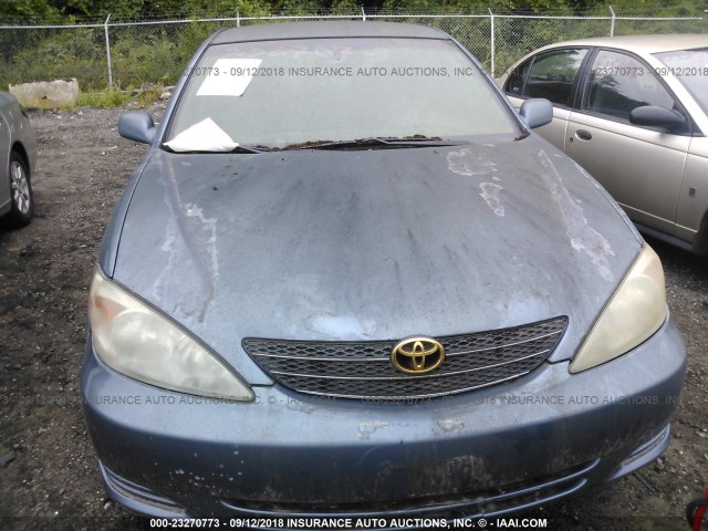 4T1BE32K53U694624 - 2003 TOYOTA CAMRY LE/XLE/SE Mavi foto 6