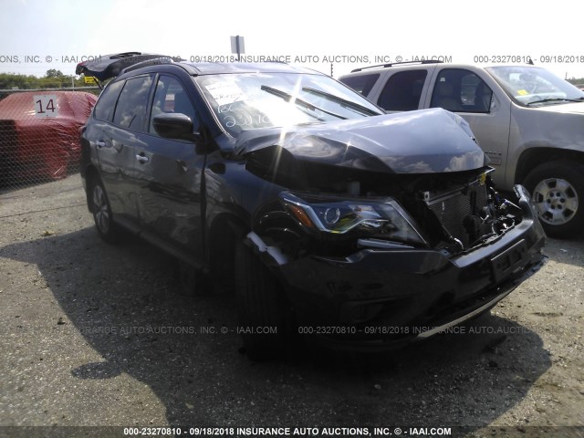 5N1DR2MN9HC904802 - 2017 NISSAN PATHFINDER S/SV/SL/PLATINUM BLACK photo 1